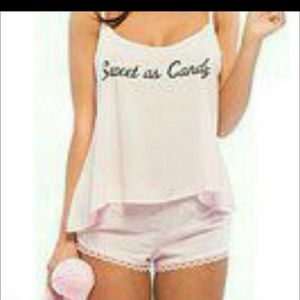 Deadstocked wild fox Couture sweetest candy pajama